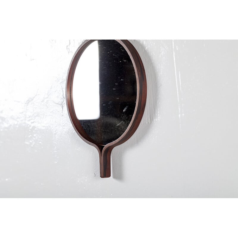 Miroir vintage en palissandre par Hans-Agne Jakobsson pour Hans-Agne Jakobsson AB Markaryd, 1950