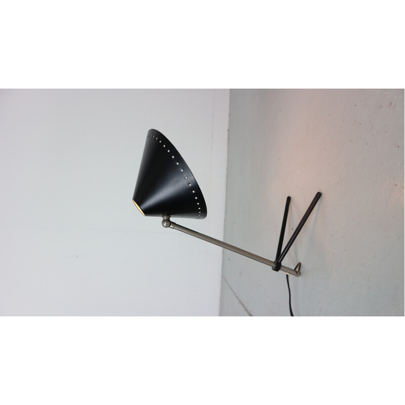 Vintage Pinocchio lamp by Herman Theodoor Jan Anthoin for Hala, Netherlands 1956