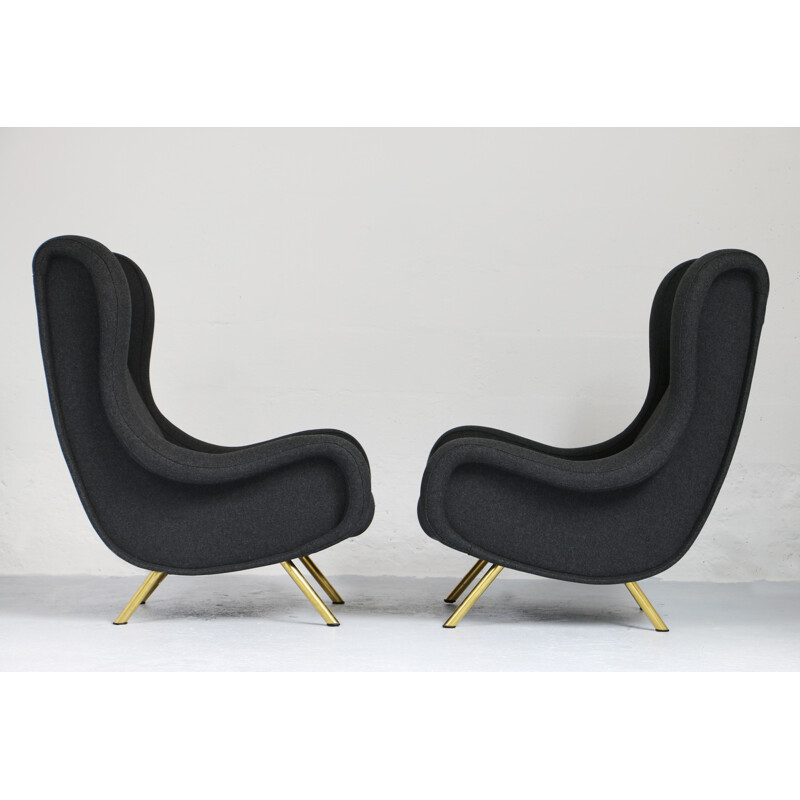 Pair of Senior armchairs by Marco Zanuso for Arflex - 1950s