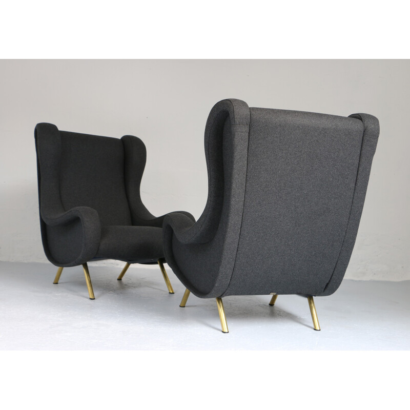 Pair of Senior armchairs by Marco Zanuso for Arflex - 1950s