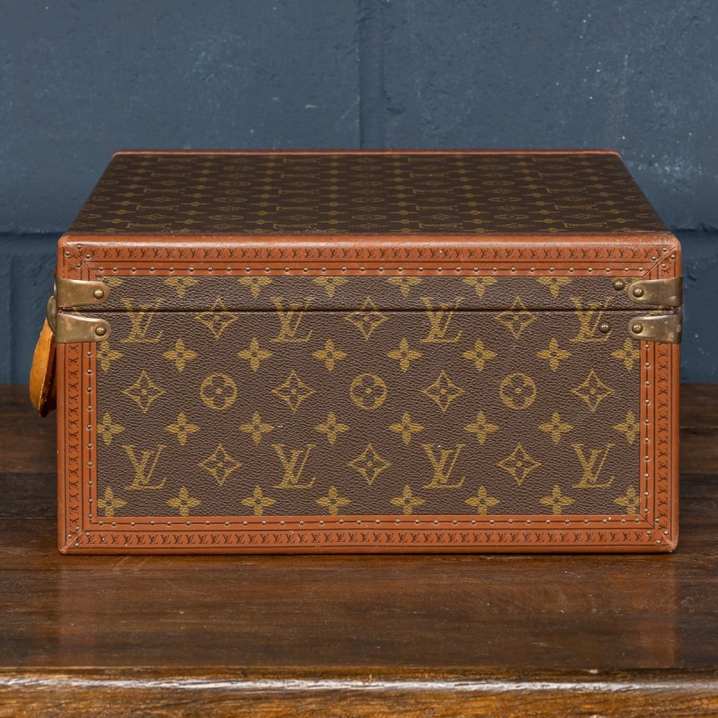 Vintage suitcase in monogram canvas by Louis Vuitton, France 1970