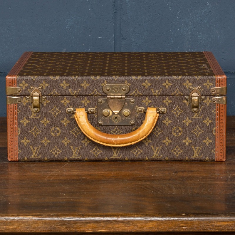 Vintage-Koffer mit Monogramm von Louis Vuitton, Frankreich 1970