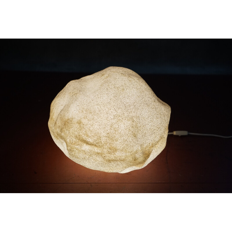 Lámpara de pie Vintage Moonrock de André Czenave para Singleton, Italia 1970
