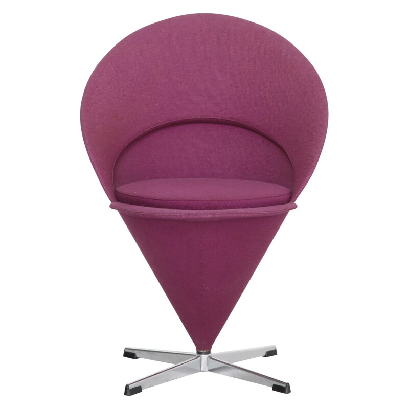 Purple "Cone" chair, Verner PANTON - 1960s