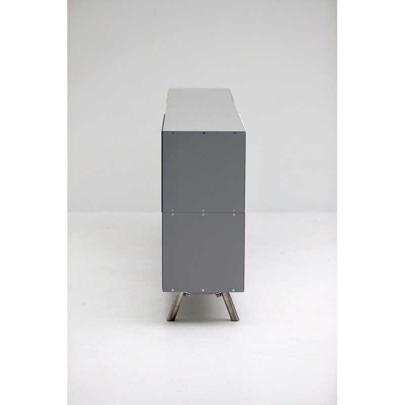 Dekoratives Vintage-Sideboard Kast aus Aluminium und Sperrholz von Maarten Van Severen für Vitra, 2005