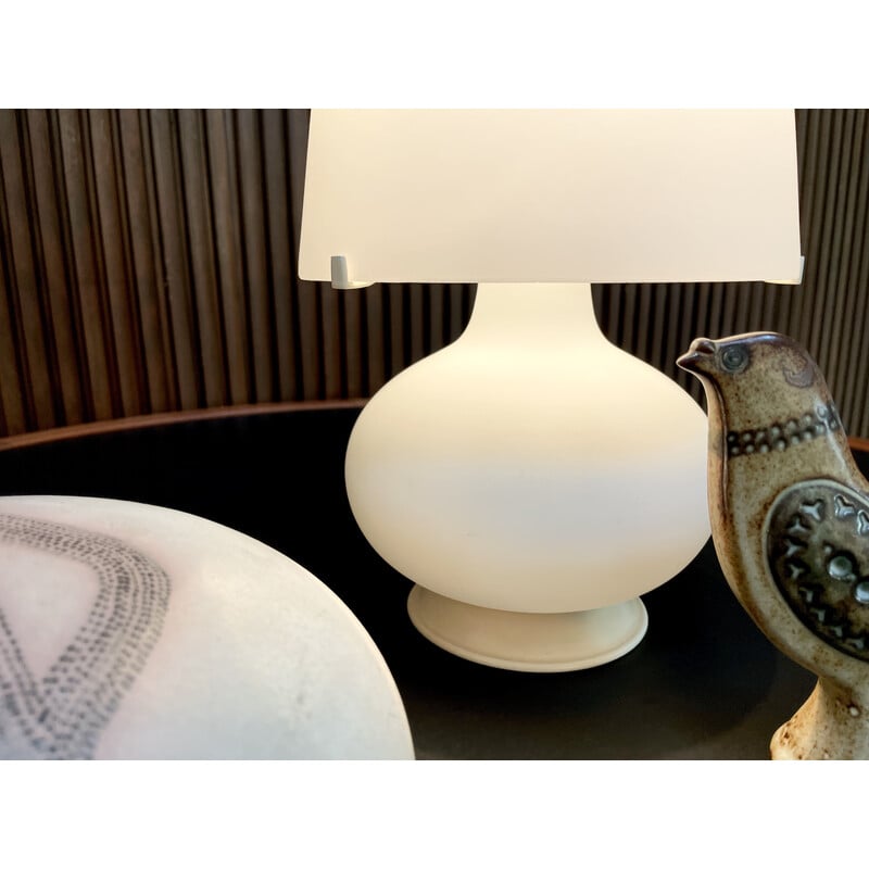 Vintage model 1853 glass table lamp by Max Ingrand for Fontana, Italy 1954