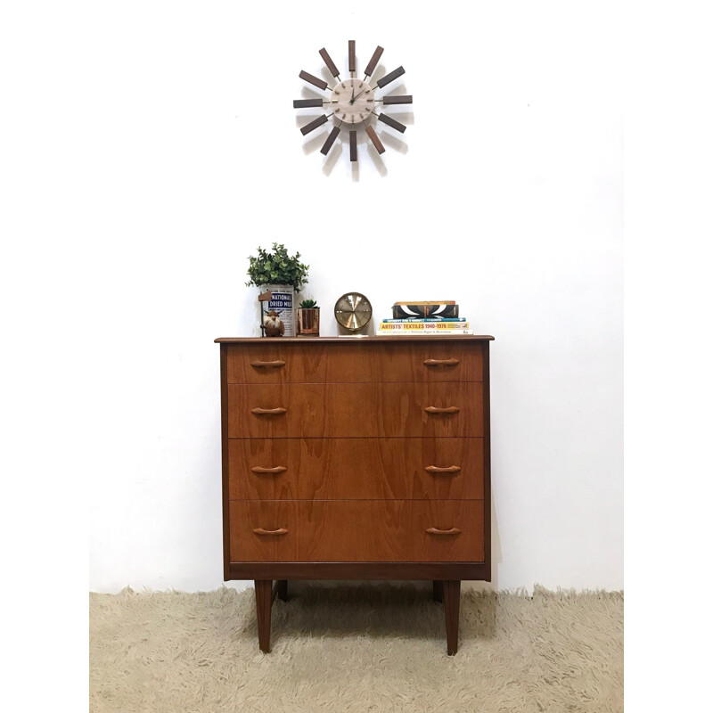 Mid-century vintage danish chest of drawers - 1960s