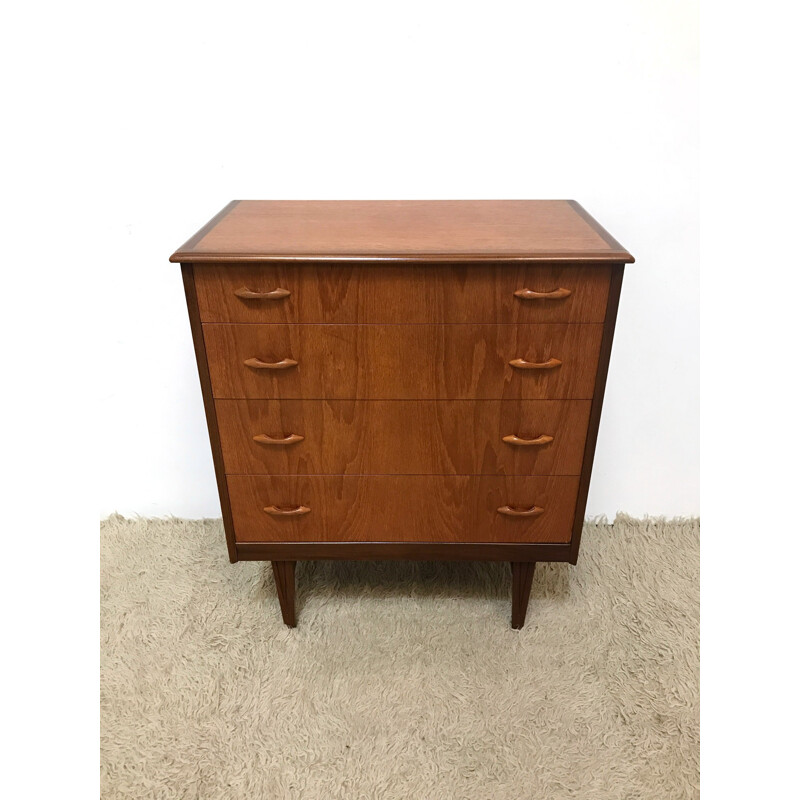 Mid-century vintage danish chest of drawers - 1960s