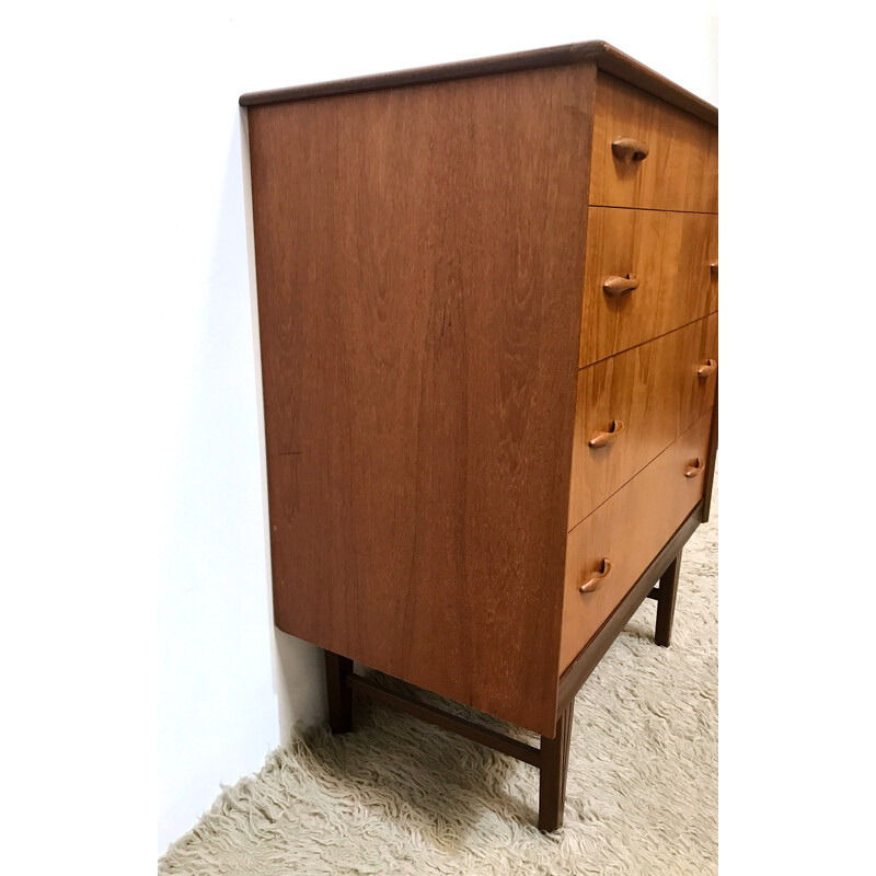 Mid-century vintage danish chest of drawers - 1960s