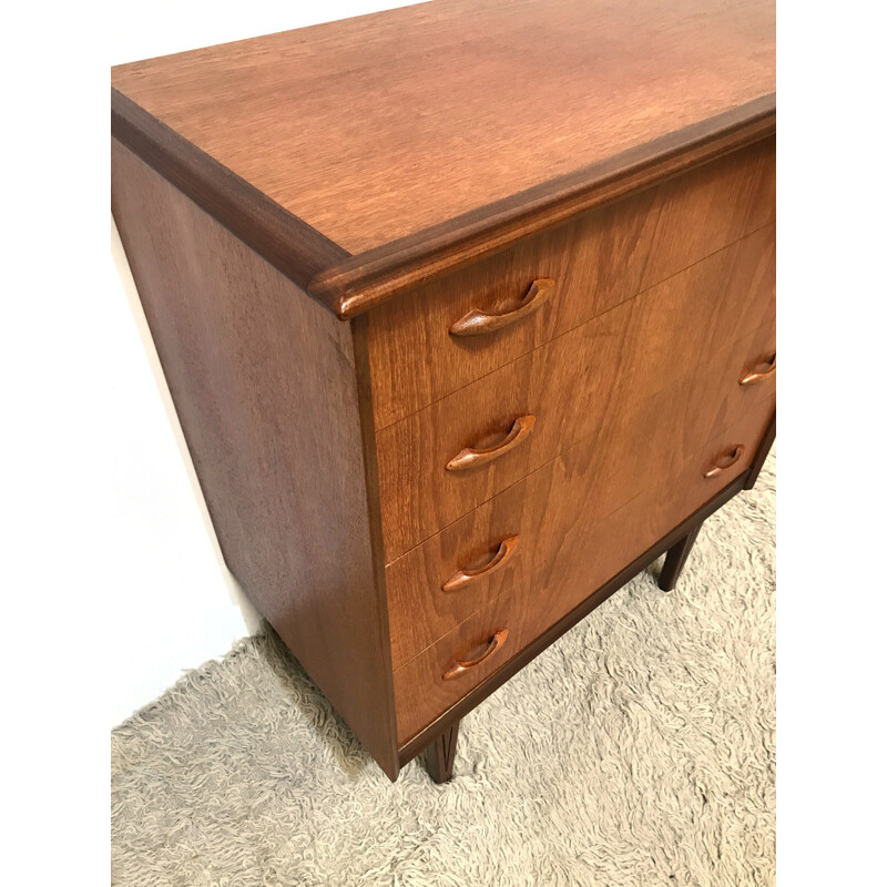 Mid-century vintage danish chest of drawers - 1960s