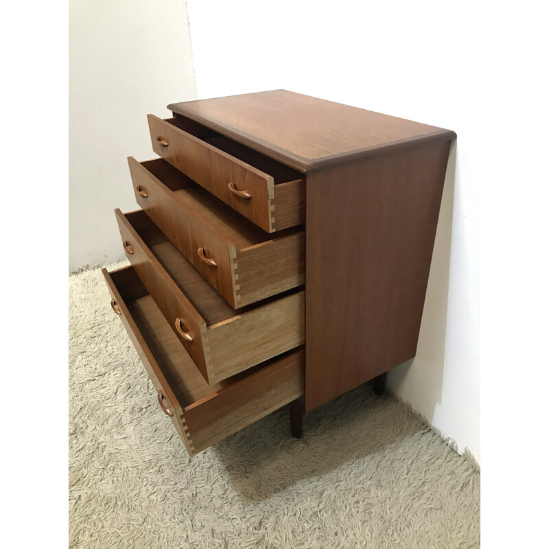 Mid-century vintage danish chest of drawers - 1960s