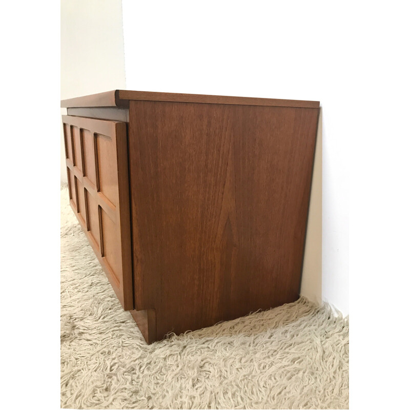 Vintage small Nathan teak cabinet - 1970s