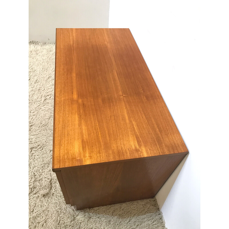 Vintage small Nathan teak cabinet - 1970s