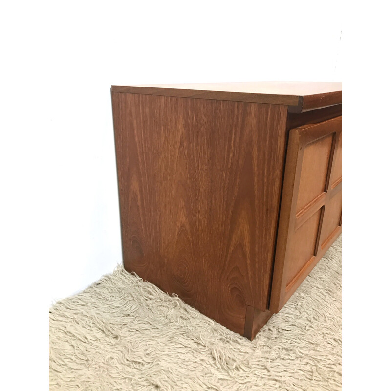 Vintage small Nathan teak cabinet - 1970s