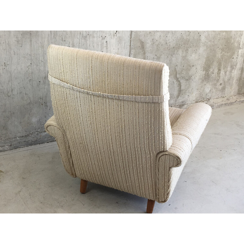 Danish mid-century highback armchair - 1970s