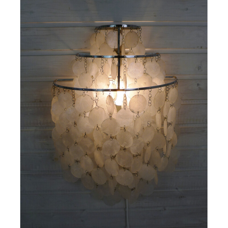 WM Shell Lamp by Verner Panton for J. Lüber - 1960s