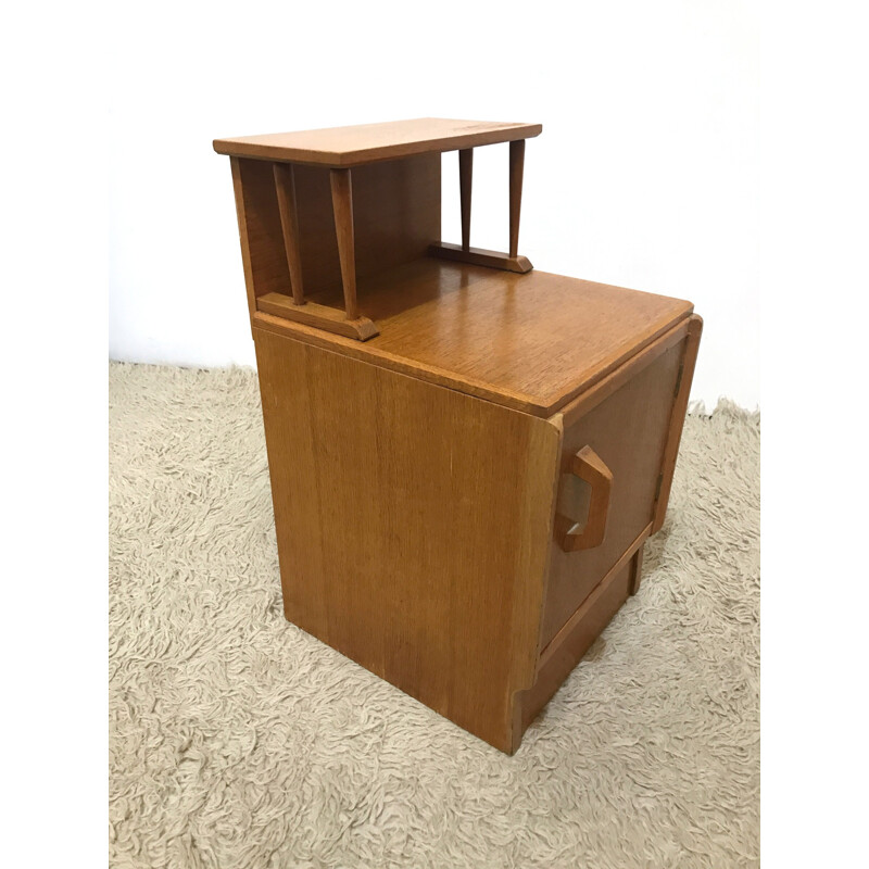 G Plan Brandon oak beside table - 1950s