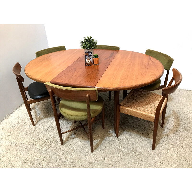 G plan Fresco dining set by V.Wilkins for G-Plan - 1960s