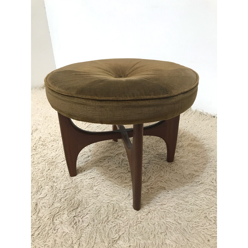 60s iconic vintage mid century G Plan Astro dressing table stool Fresco range