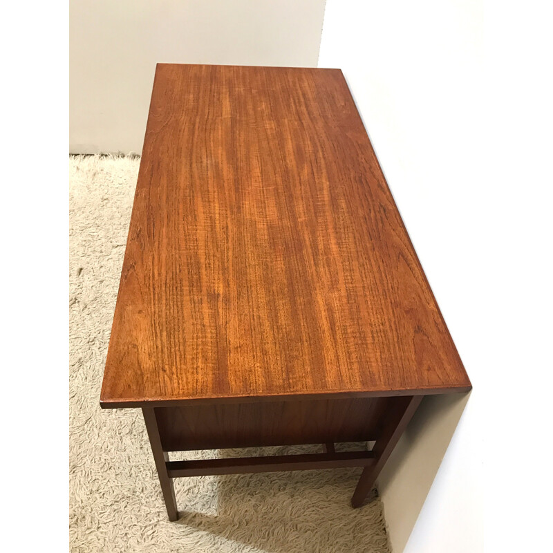 Danish mid century wooden desk - 1960s