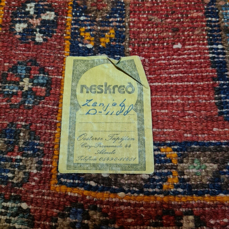 Tapis vintage Persan en laine nouée à la main