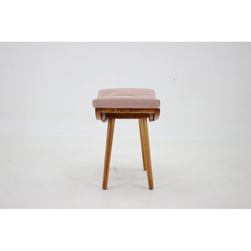 Vintage ash stool, Czechoslovakia 1960