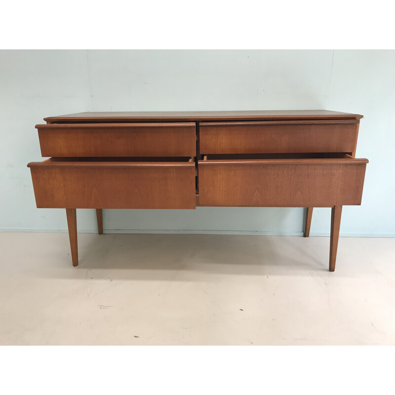 Austinsuite teak chest of drawers, England - 1960s