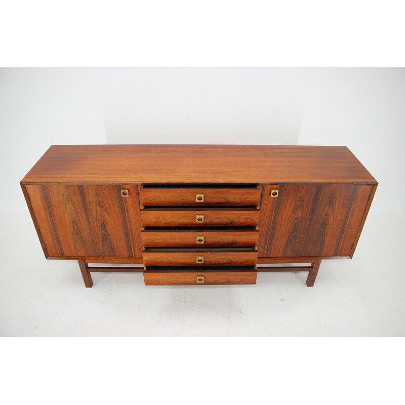 Vintage rosewood sideboard for Brouer Møbelfabrik, Denmark 1960