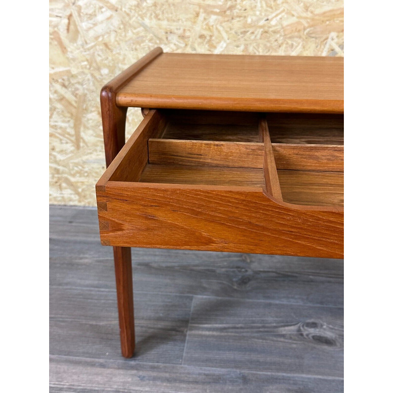 Vintage teak side table by Arne Wahl Iversen, Denmark 1970