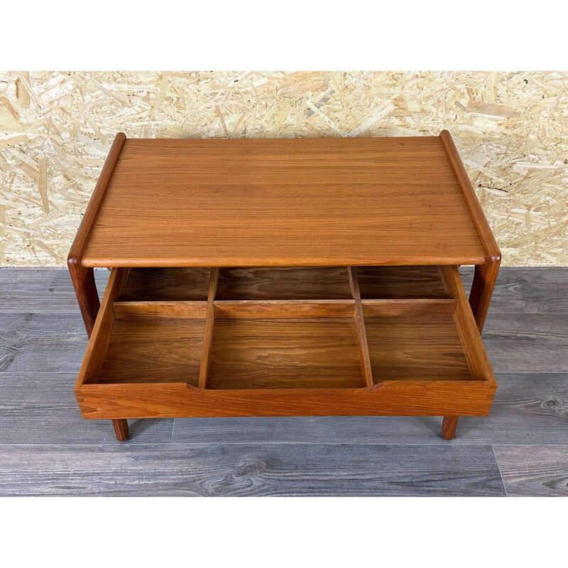 Vintage teak side table by Arne Wahl Iversen, Denmark 1970