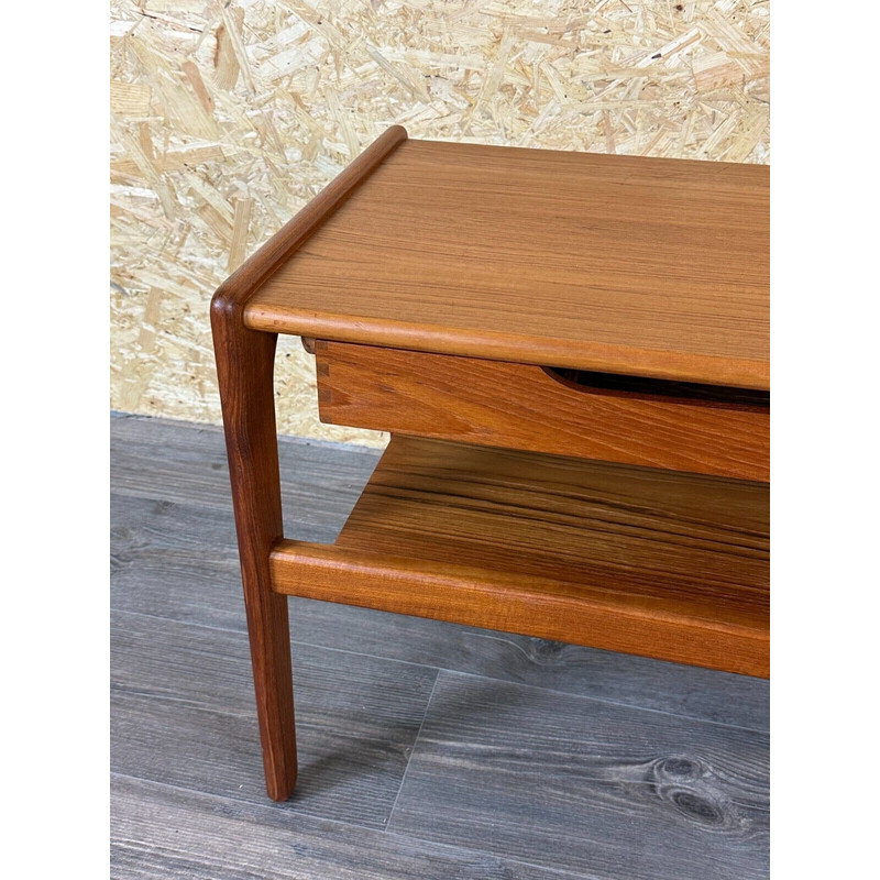 Vintage teak side table by Arne Wahl Iversen, Denmark 1970