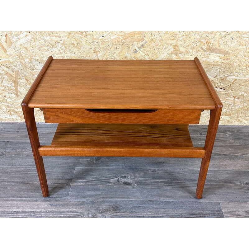 Vintage teak side table by Arne Wahl Iversen, Denmark 1970