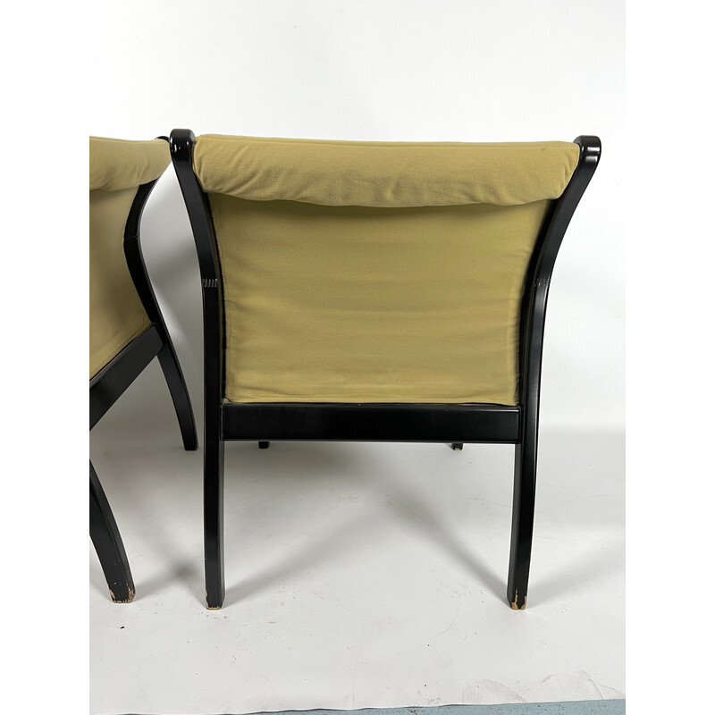 Paire de fauteuils vintage Vivalda par Claudio Salocchi pour Sormani, Italie 1960