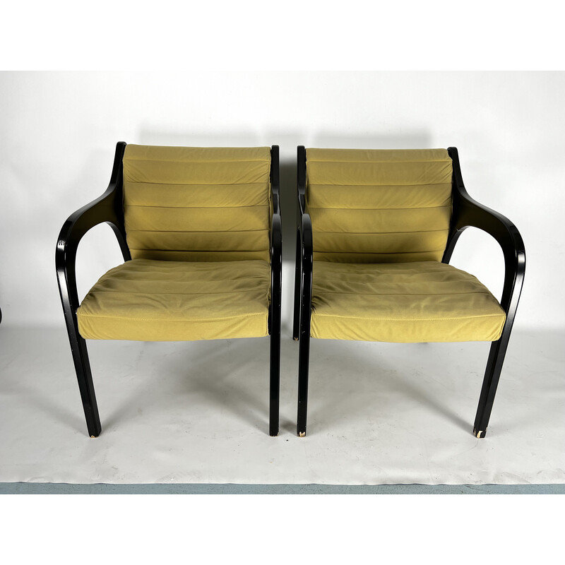 Pair of vintage Vivalda armchairs by Claudio Salocchi for Sormani, Italy 1960