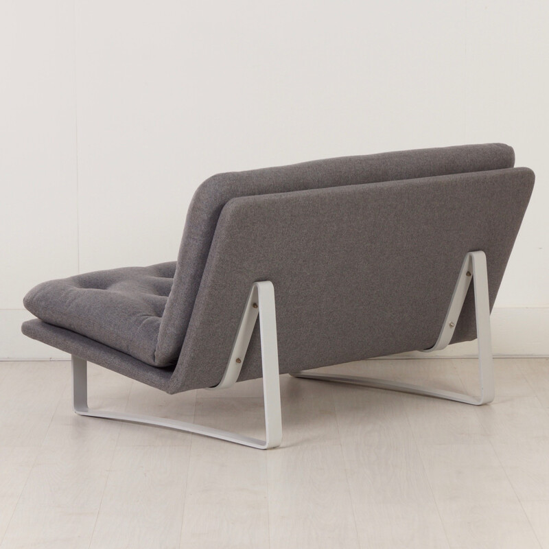 Grey C684 Sofa by Kho Liang from Artifort - 1960s