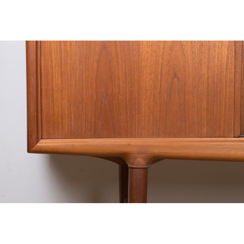 Vintage teak sideboard by Gunni Omann for Omann Juns Møbelfabrik, Denmark 1960