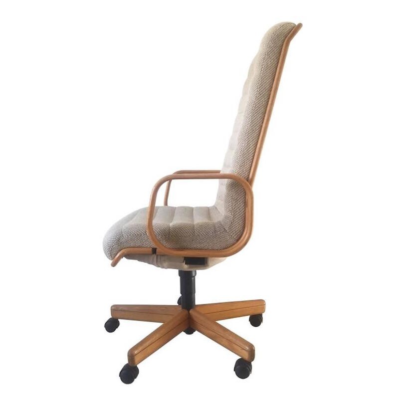 Desk swivel chair by Martin Stoll for Giroflex - 1970s