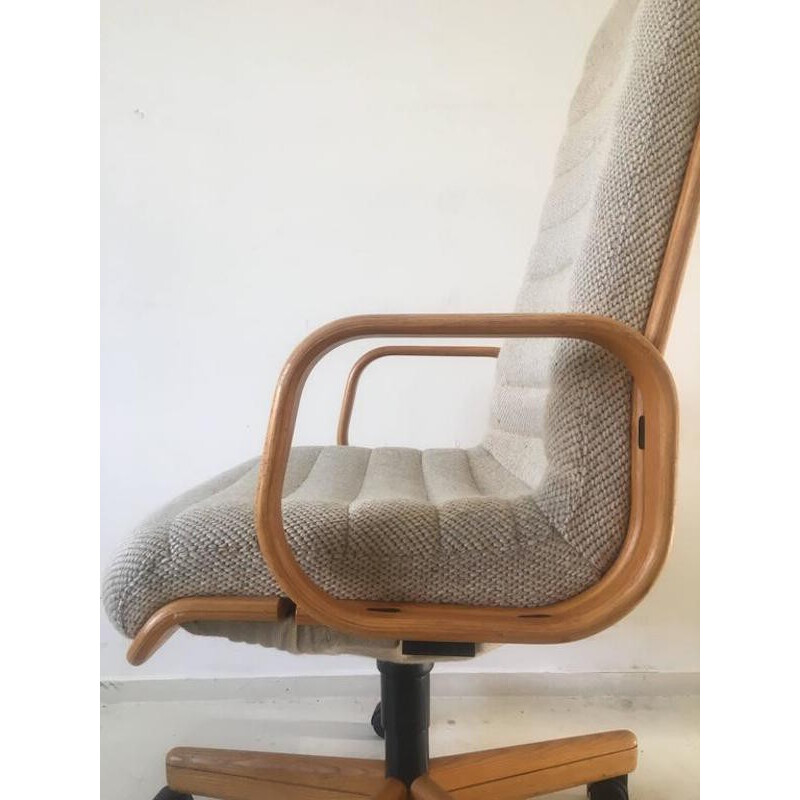 Desk swivel chair by Martin Stoll for Giroflex - 1970s