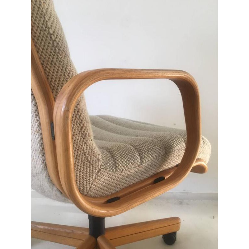 Desk swivel chair by Martin Stoll for Giroflex - 1970s