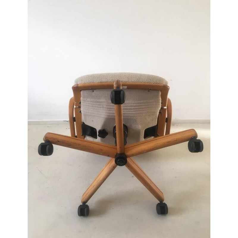 Desk swivel chair by Martin Stoll for Giroflex - 1970s