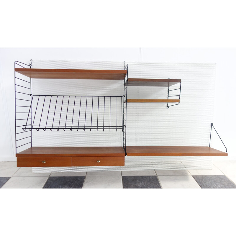 String wall unit by Nisse Strinning, Sweden - 1960s
