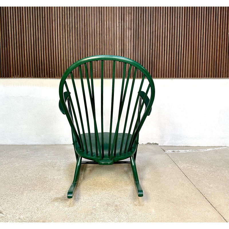 Vintage elm rocking chair by Lucian Randolph Ercolani for Ercol, UK 1950