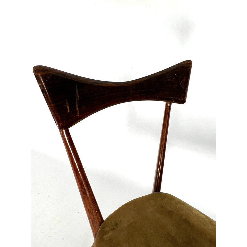Conjunto de 5 cadeiras Batterfly vintage de Ico Parisi para Ariberto Colombo, Itália 1950