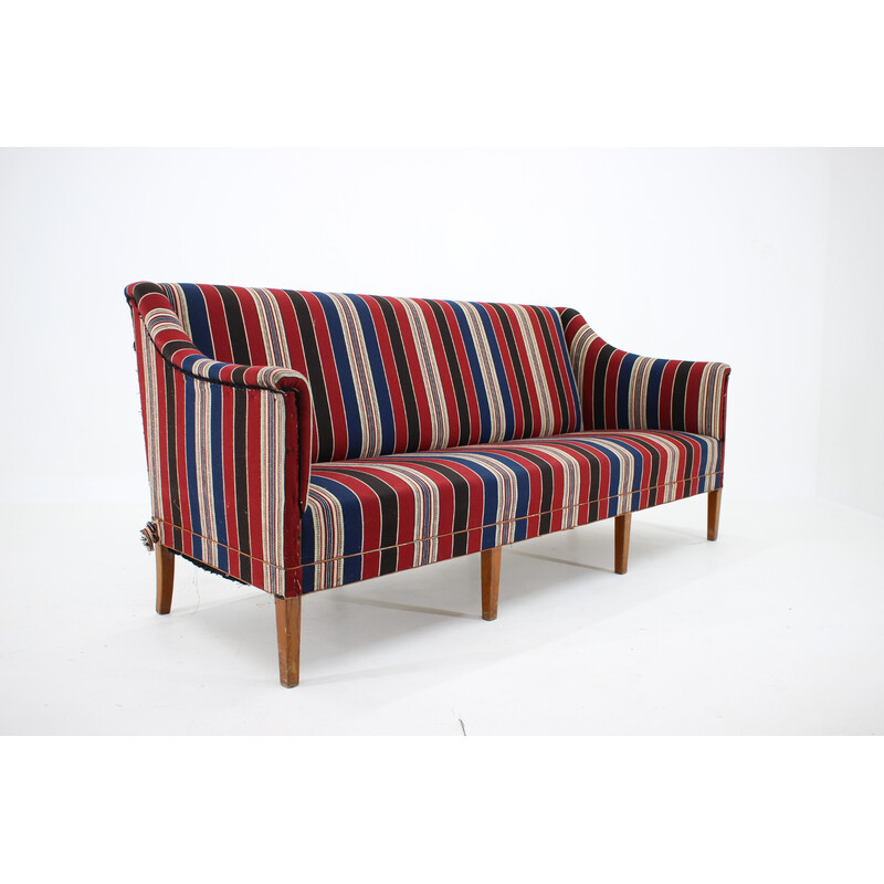 Vintage 3-seater sofa by Kaare Klint for Rud. Rasmussen, Denmark 1940