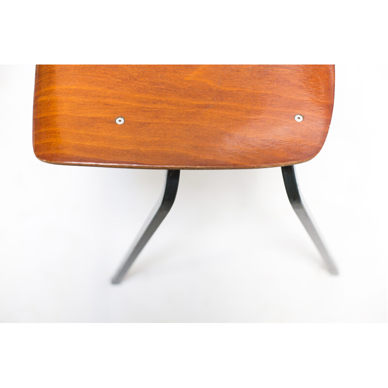 Dutch mid-century pagwood Eromes chair - 1960s