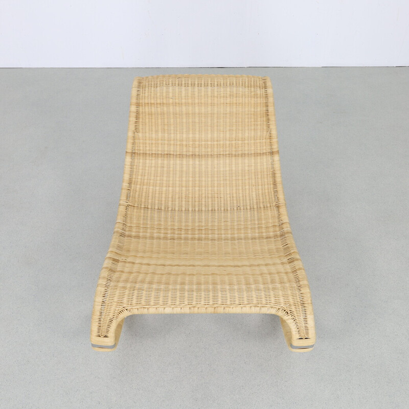 Vintage handwoven rocking chair by James Irvine for Ikea, 2000