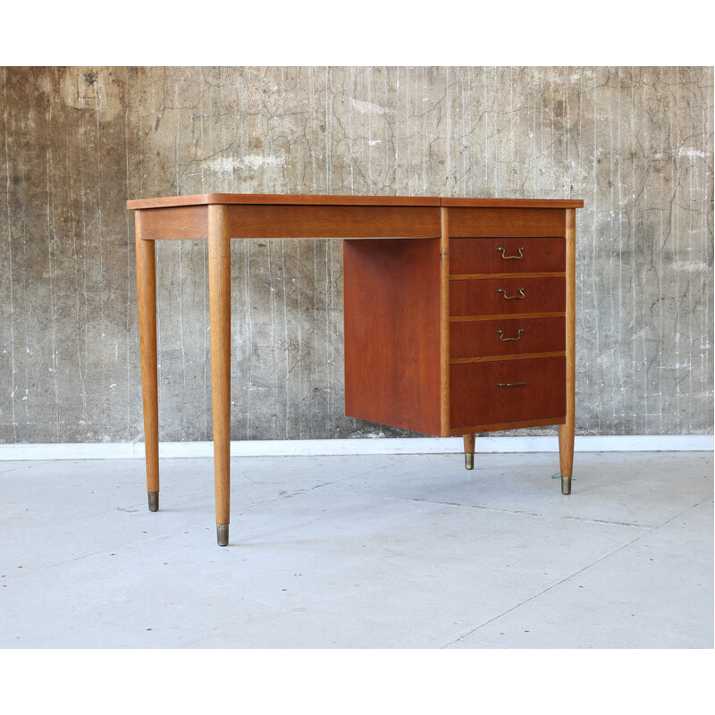 Danish small oak dressing table - 1960s