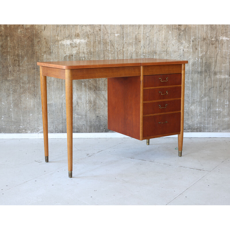 Danish small oak dressing table - 1960s