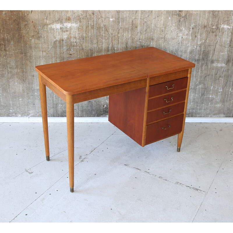 Danish small oak dressing table - 1960s