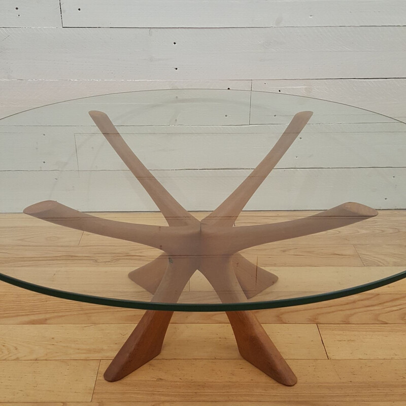 Illum Wikkelso coffee table by Soren Willadsen - 1960s
